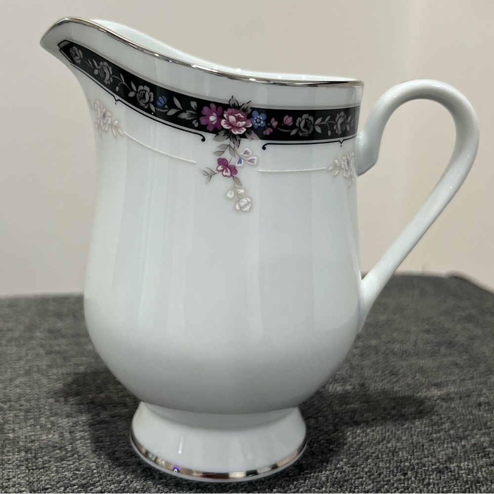 Midnight Mood 4122 royal prestige china. Cream pitcher.